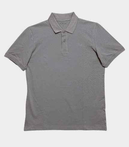 Men’s Classic Polo T-Shirt (Gray)